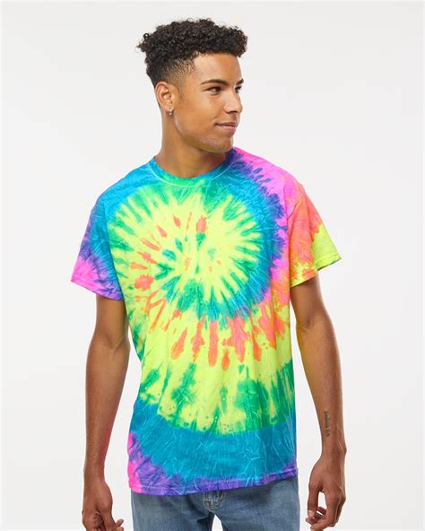 Colortone 1000 Multi Color Tie Dyed T Shirt