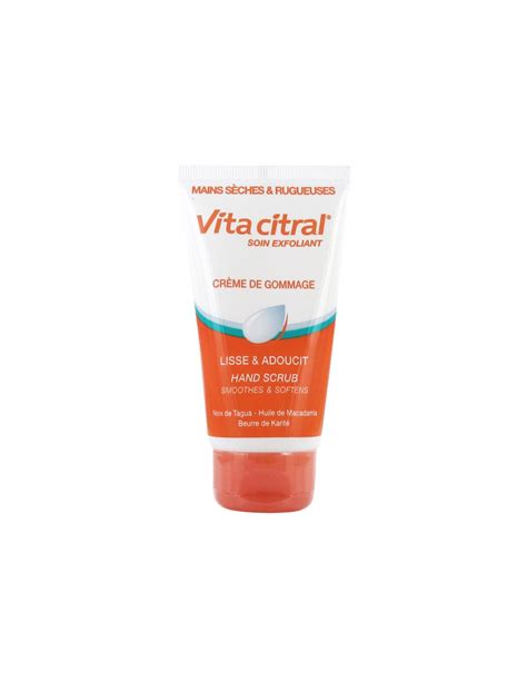 Vita Citral Soin Exfoliant Cr Me Gommage Mains Ml Avis Et Achat