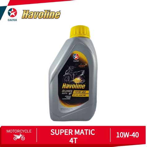 AMG Caltex Havoline EZY 4T SAE 20W40 Super Matic 4T Motorcycle Oil