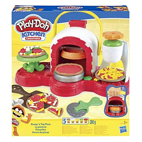 Make Perfect Pizzas With Play Doh Kitchen Creations Pizza Oven Playset