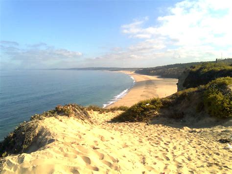 Praia Do Meco Aldeia Do Meco Portugal Caracterizada Por Flickr