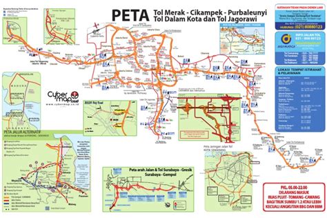 Peta Tol Jakarta PDF | PDF