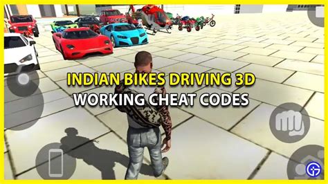 Indian Bikes Driving 3D Cheat Codes September 2023