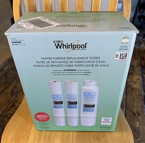 Whirlpool Whembf Replacement Filter Set Fits Whambs Whemb Ultraease