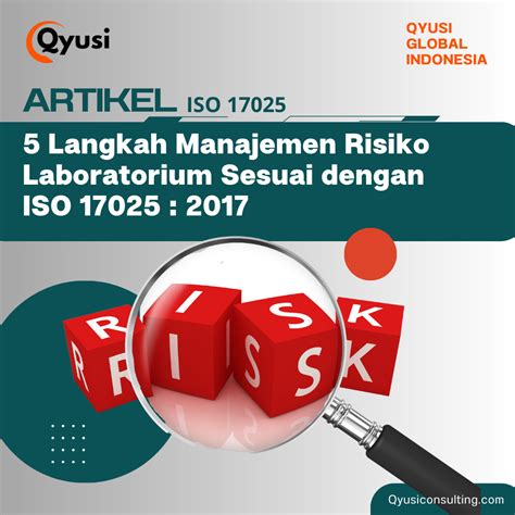 Langkah Manajemen Risiko Laboratorium Sesuai Dengan Iso