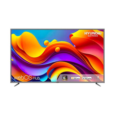 Ripley TELEVISOR SMART TV HYUNDAI 4K ULTRA HD 60 HYLED6003W4KM WEB OS