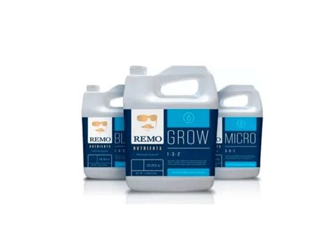 Kit Remo Nutrients Grow Micro E Bloom 3x10 Litros Ph Perfeito Grow