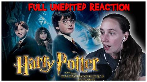 Unedited Reaction For Harry Potter And The Philosophers Stone By