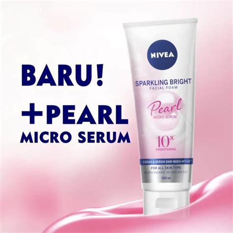 Jual Nivea Sparkling White Whitening Facial Foam Ml Shopee Indonesia