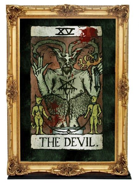 Giant Tarot Card - The Devil | Event Prop Hire