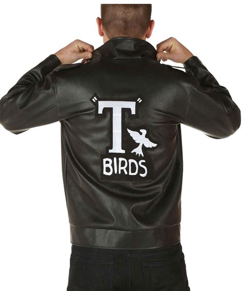 T Birds Jacket Grease Danny Zuko Leather Jacket Jacket Makers