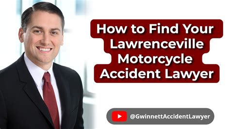 How To Find Your Lawrenceville Motorcycle Accident Lawyer