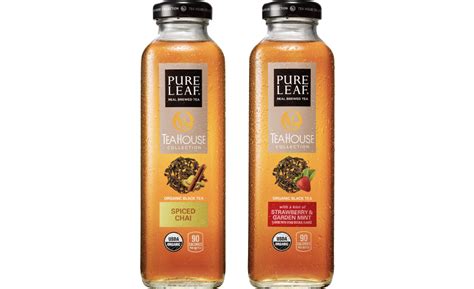 Pure Leaf Organic Spiced Chai Organic Strawberry And Garden Mint 2018 03 23 Beverage Industry