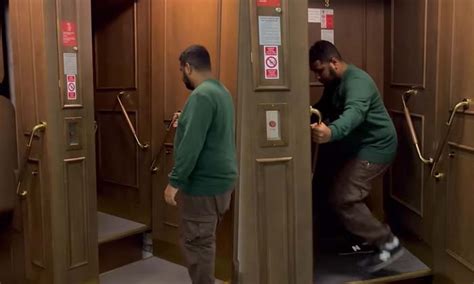 తలుపులు లేని వెరైటీ లిఫ్ట్.. మీరు ఎప్పుడైనా చూశారా..