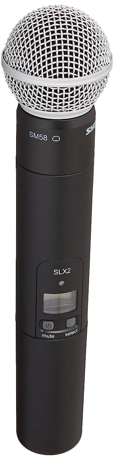 Shure Slx2 Sm58 H19 Handheld Wireless Microphone Transmitter Musical Instruments