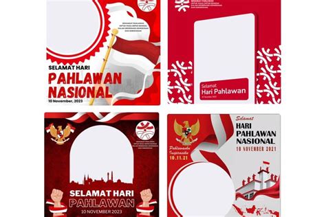 10 Link Twibbon Hari Pahlawan 2023 Dengan Desain Keren Cocok Diunggah