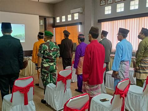 Wakil Ketua Pengadilan Negeri Mentok Mengikuti Upacara Peringatan Hari