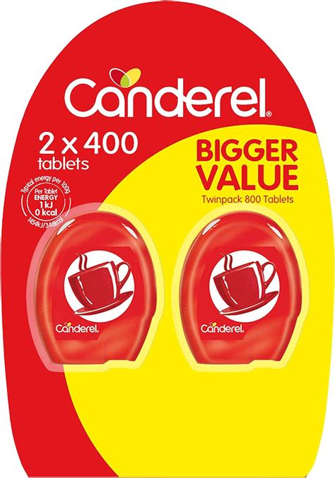 Canderel Sweetener Zero Calorie Tablets Value Pack 800 Tablets