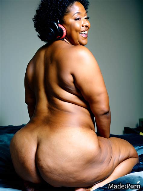 Porn Image Of Nude Ssbbw Fat Black Hair Laughing 80 Thighs Created By AI