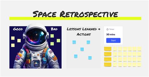 Space Retrospective Template Miroverse