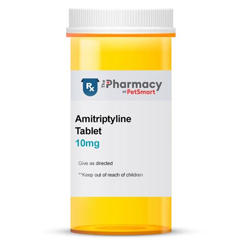 Amitriptyline - 10 mg, 25 mg, 50 mg, 75 mg, 100 mg - Single Tablet