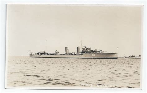 Royal Navy C D Class Destroyer Postcards