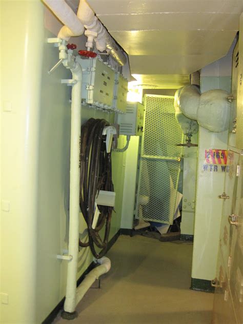 Storage Locker In One Of The Association Aircraft Carrier Ship