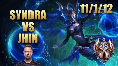 Fnatic Rekkles Syndra Adc Vs Jhin KR Challenger Patch 9 20 League