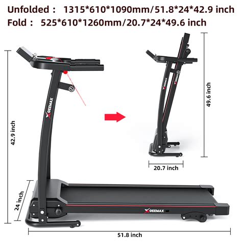 Geemax Geemax C Electric Folding Treadmills With Incline For Home