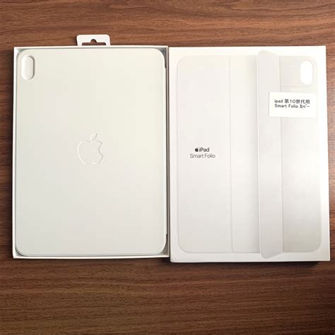 Apple Ipad 第10世代 用 Smart Folio カバー／ホワイ トの通販 By レイちゃんs Shop｜アップルならラクマ