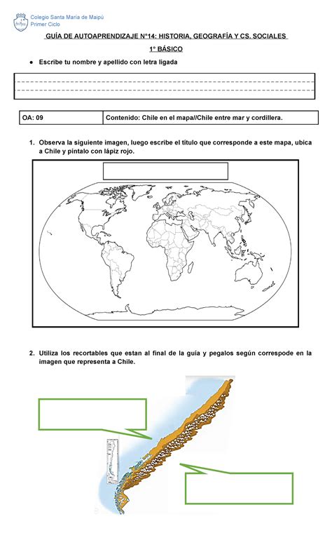 Historia Guía N13 1 GUÍA DE AUTOAPRENDIZAJE N14 HISTORIA