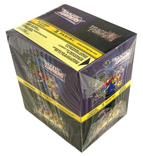 Panini Transformers Animated Sticker Box Z Naklejkami Stickerpoint