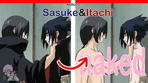 Naruto Sasuke Itachi Naked Redraw Youtube