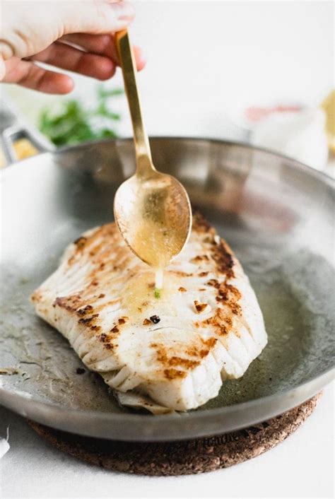 Easy Pan Seared Halibut Recipe Lively Table