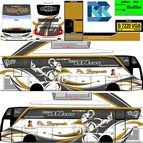 Livery Bussid Po Haryanto Hd Shd Paling Jernih Ayomart Id