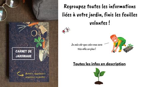 Amazon Fr Carnet De Jardinage Cahier De Fiches Remplir Cadeau