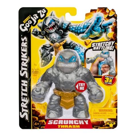 Heroes Of Goo Jit Zu Stretch Strikers Hero Pack Thrash Character Toys