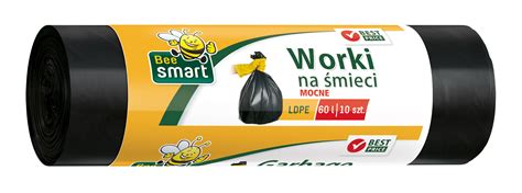 Worki Na Mieci Bee Smart Ldpe L Czarne Szt Ulex