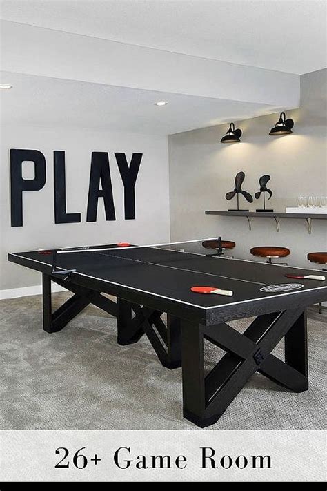 26+ Basement Game Room Ideas ( COOL & ENTERTAINING ) - Rooms