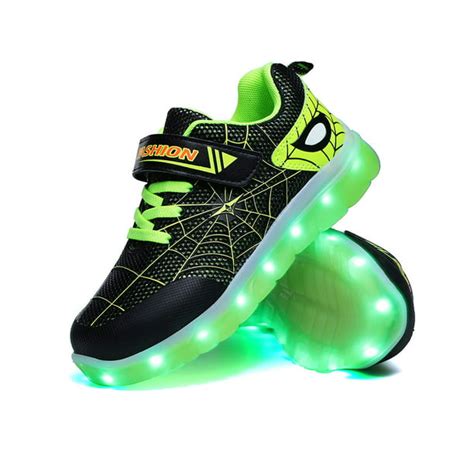 Yunicus Light Up Shoes For Boys Girls Walking Party Birthday Hallween