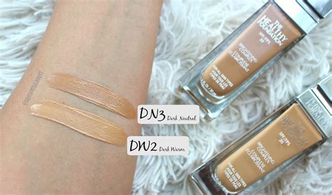 Samantha Jane Physician S Formula The Healthy Foundation Swatches Comparison