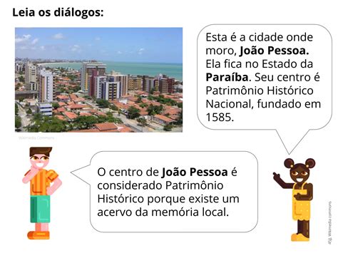 Plano De Aula Ano Marcos Hist Ricos Do Lugar Onde Vivo