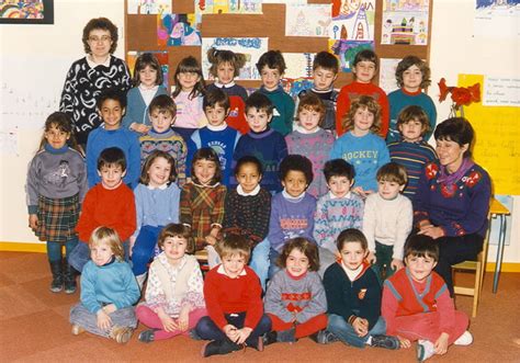 Photo De Classe Grande Maternelle 1988 1989 De 1988 ECOLE PIERRE