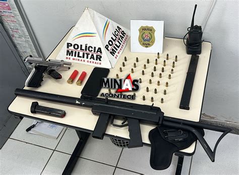 Operação Da Polícia Civil E Da Pm Apreende Submetralhadora E Criminosos