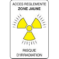 Panneau Risques Ionisants Et Autocollant Signals