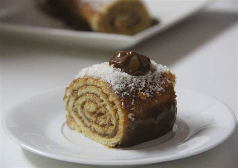 Pionono Relleno Con Dulce De Leche Receta De Cecilia Ojeda Cookpad