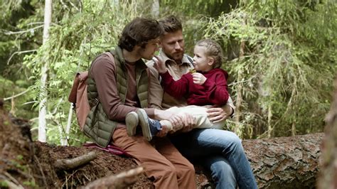 stock video family enjoying time    nature