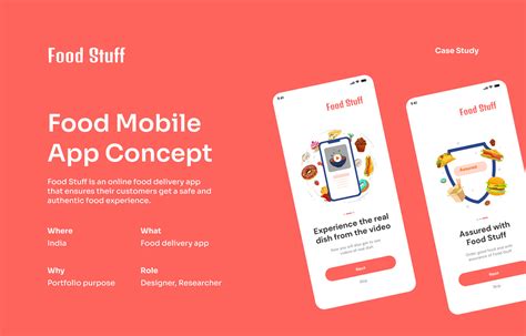 Food Stuff | Mobile app case study :: Behance