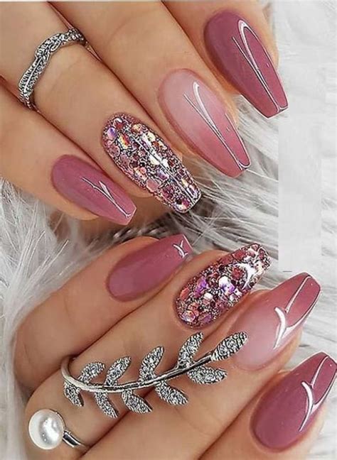 Subtle Glitter Nails Perfect For Every Occasion Society Uk