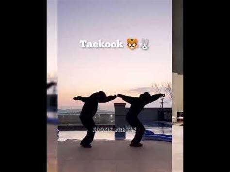 The dream come true 😭.. finally TAEKOOK doing THE RUN BTS CHALLENGE 😎💥 #taekook #vkook | Taekook ...